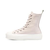 Converse  Chuck Taylor All Star Extra-High Platform Mountain Club - Silt Red Women Sneakers Pink Egret Black 570026C 37 white