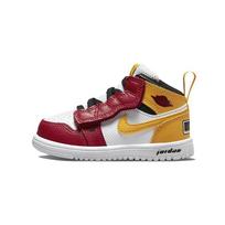 Air Jordan 1 Mid ALT SE TD Motorsport Baby Sneakers White Black University-Gold DJ6250-067 22