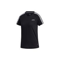 Adidas NEO Essential 3-Stripes T-Shirt Women Tops Black GJ7948 L