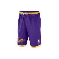 Nike American Retro Basketball Shorts, Los Angeles Lakers Edition Men Bottoms Purple DB1802-504 M
