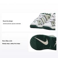 Nike Air More Uptempo TD Balti Vintage Žali Kūdikio Sportbačiai Summit-White Sea-Glass FQ1936-100 21 gray