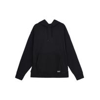 Levis Solid Color Loose Fit Hooded Pullover Long Sleeve Sweatshirt Men sweatshirt Black A1008-0000 S