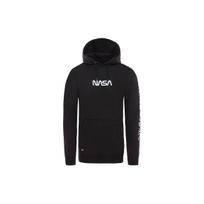 Vans X Nasa Collaboration Hoodie With Letter Print Unisex Hoodies Black VNOA3IK9BLK M