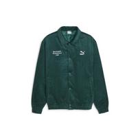 Puma Atsitiktinis laisvas vienaeilis raidžių raštas Polo striukė Vyriška striukė žalia 625211-43 XL gray