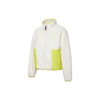 Puma Vintage Casual Faux Shearling Jacket Women jackets Ivory 533032-74 XL white