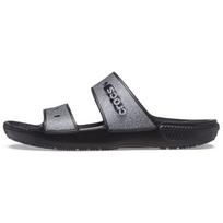 Crocs Classic Glitter II Sandal Black Unisex Sneakers 207769-001 36-37 gray