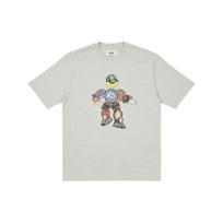 Palace X Pezlondon Collaboration Pez Pezman T-Shirt Unisex T-Shirt Grey-Marl P21TS125 S