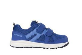 Vaikiški batai Viking produktas - mėlynas EVA guminis padas su lipuku (Velcro)