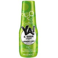 YA!&SODA citrinų ir laimų sirupas lengvas 500ml