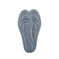 1 Pair Memory Foam Insoles for Men Women Nano Sweat-Absorbing Running Cushions Massage Sports Shoe Pads Footbed Running Accessories EU35-36 pilka