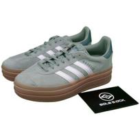 adidas Gazelle Bold Low Sidabrinė Žalia Guma W - ID6998 EU 38 žalia