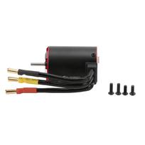 3650 5600KV Brushless Motor 4 Pole Supersonic Brushless Motor with Temperature Sensor for 1 8 1 10 Remote Control Cars