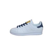 Adidas Originals STAN SMITH Slip Resistant Abrasion Resistant Low top Skateboard Shoes Unisex White BA7299 44⅔