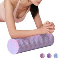 New 45Cm Eva Foam Roller Deep-Tissue Tissue Massage Muscle Tissue Relaxation Yoga Massage Roller Portable Lumbar Support Features Exercise Roller