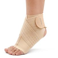 Velpeau Ankle Brace Adjustable Strap Compression Support For Running Cycling Sports Plantar Fasciitis Relief Regular smėlis