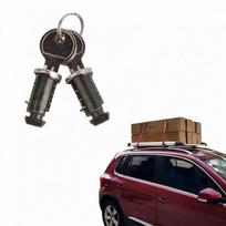 Car Rack Lock Cylinders with Keys, Replacement Parts for Roof Systems 2 keys 2 Locks
