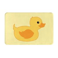 Rubber duck Non-slip Doormat Floor Mat Sand Scraping Carpet Rug for Kitchen Entrance Home Balcony Footpad Mats 1p40x60x1cm white