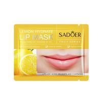 SADOER Lemon Hydrating Lip Mask, Moisturizing Autumn and Winter Anti-Dry and Cracked Lip Mask 1