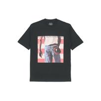 Palace Born To Bun T-Shirt Black Unisex Tops P20TS068 S gray