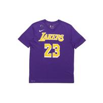 Nike LeBron James Lakers City Edition Jersey T-Shirt Men Tops Purple AR4888-557 S