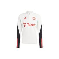 Adidas Manchester United Tiro 23 Training Top With Three-Stripe Colorblock Letter Print And Stand Collar Men Tops White IA7292 L white