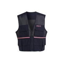 Adidas Contrast Logo Multi-Pocket Sports Vest Men Tops Legend-Ink-Blue HK4986 S