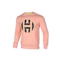 Adidas Harden Fleece Crew Neck Basketball Sweatshirt Men Tops Pink FR6166 S