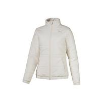 Puma Stand Collar Fleece Jacket Women Outerwear Beige 853641-11 XL white