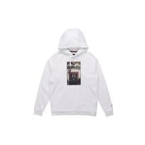 Jordan Jumpman Chimney Print Fleece-Lined Hoodie Men Hoodie White CT4886-100 S white