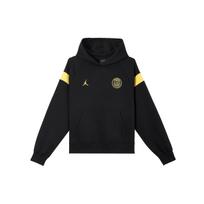 Jordan x Paris Saint-Germain Womens Hoodie (Asia Sizing) Black/Tour Yellow Women Streetwear DV2836-010 L