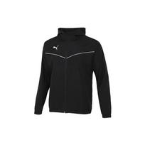 Puma Logo Knit Hooded Jacket Men Jackets Black 657396-03 XL black