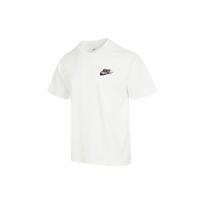 Nike Earth Letter Print Vintage American Crew Neck Short Sleeve T-Shirt Men Tops White FB9812-133 XL white