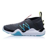 Li Ning Jaunimo Vaikų Viengubos Austos Kvėpuojančios Žemos Viršutinės Dalies Krepšinio Batai Vaikų Sportbačiai Juodi Mėlyni Raudoni YKBP016-5 38