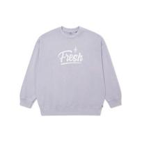 Levis Letter Pullover Crewneck Sweatshirt Women sweatshirt Light-Purple A2090-0004 S