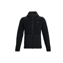Under Armour Micro Casual Fleece Full Zip Hoodie Men jackets Black 1366718-001 XXL