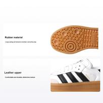 adidas Samba XLG J White Black Gum Kids Sneakers Cloud-White Core-Black JH6516 36⅔ white