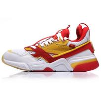 Li Ning Qicheng Paryžiaus mados savaitės podiumo stiliaus Madingi Smūgius sugeriantys Neslystantys Dilimui atsparūs Kvėpuojantys Lengvi Žemi Bėgimo bateliai AGLN246-2 36⅓ gray