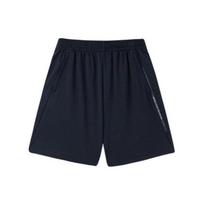 Anta Training Series Logo Letter Mid-Waist Straight Leg Five-Point Shorts Men shorts Basic-Black 152327311-3 S black