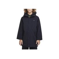 Nike Sportswear Metro Ground Solid Color Fashion Versatile Comfortable Coat Kids Coats Black White FV8040-010 S