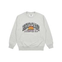 Palace x WWE Legend Crew Grey Marl Unisex Tops P22CW063 M gray