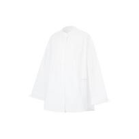 Li-Ning Heat Sweat Series Solid Color Stand Collar Sun Protection Long Sleeve Shirt Women shirts Standard-White AJDU198-1 M