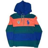 Polo Ralph Lauren SS22 Color Block Small Pony Embroidered Hoodie Men Hoodies Multicolor MNPOKNI16810721-D85 S
