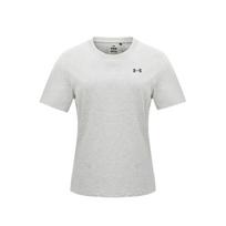 Under Armour Urban Camping Series Solid Color Comfortable Casual Short Sleeve T-Shirt Unisex Tops Light-Floral-Gray 15226118-0139 S