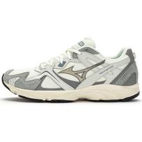 Mizuno LG 90s EC Comfortable Sports Fabric Durable Breathable Low-Top Casual Running Shoes Unisex sneaker White Gray D1GH212513 36.5