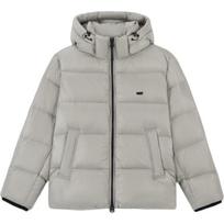 Levis Hooded Ribbed Edge Zipper Logo Down Jacket Men Jackets 002ND-0002 S