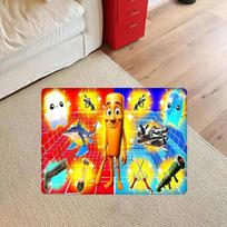 Tung Tung Tung Sahur Tralalo Italian Brainrot Floor Mat  Bedroon Mat Alfombra Home Welcome Mat Floor Mat Door Mat Door Mat Rugs 30x50cm yellow