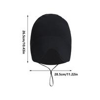 Sleep Hat With Eye Cover Warm Elastic Moisture-Wicking Night Sleeping Cap With Eye Cover For Women Men Adults Teens Elderly juoda