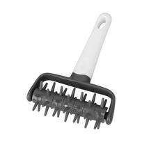 Handheld Pizza Dough Docker PP Pizza Roller Spikes Pastry Dough Roller  Pizza Bread Crackers raudona