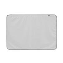 Dust Cover Resilient Waterproof Anti-scratch Desktop Monitor Faux Leather  Protective Cover for iMac 24 Inch pilka