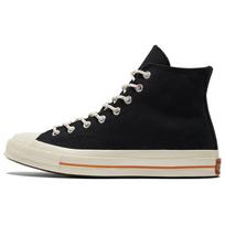 Converse Chuck 70 High Black Unisex Sneakers Brown Ivory 170854C 35